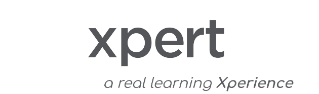 Xpertme: a Real learning experience Logo